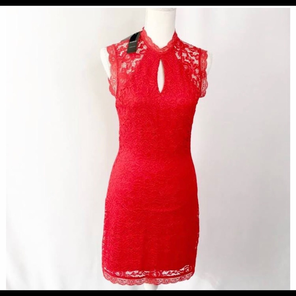 Bebe Red Dress